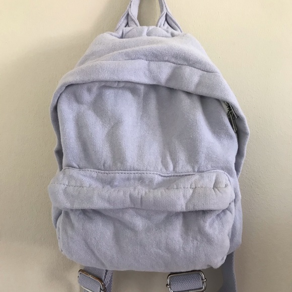 Brandy Melville Handbags - Baby blue brandy Melville mini backpack